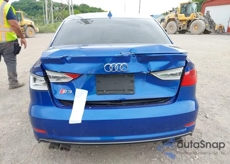 2016 Audi S3 2.0T Premium Plus из США, поврежденный, VIN WAUB1GFF4G1045406